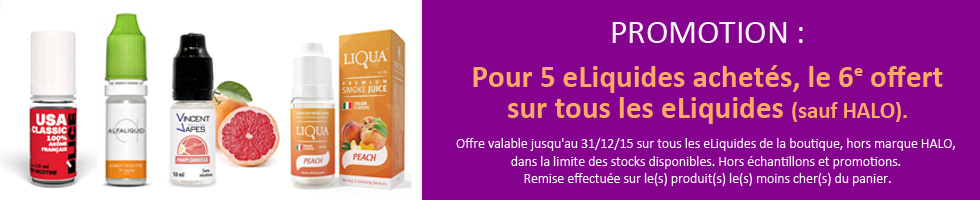 le 6e eliquide offert